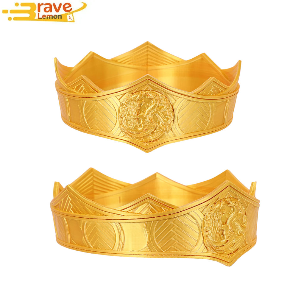 Women'S Yellow Accessories - Rhaenyra 크라운 코스프레 여성 황금 노란색