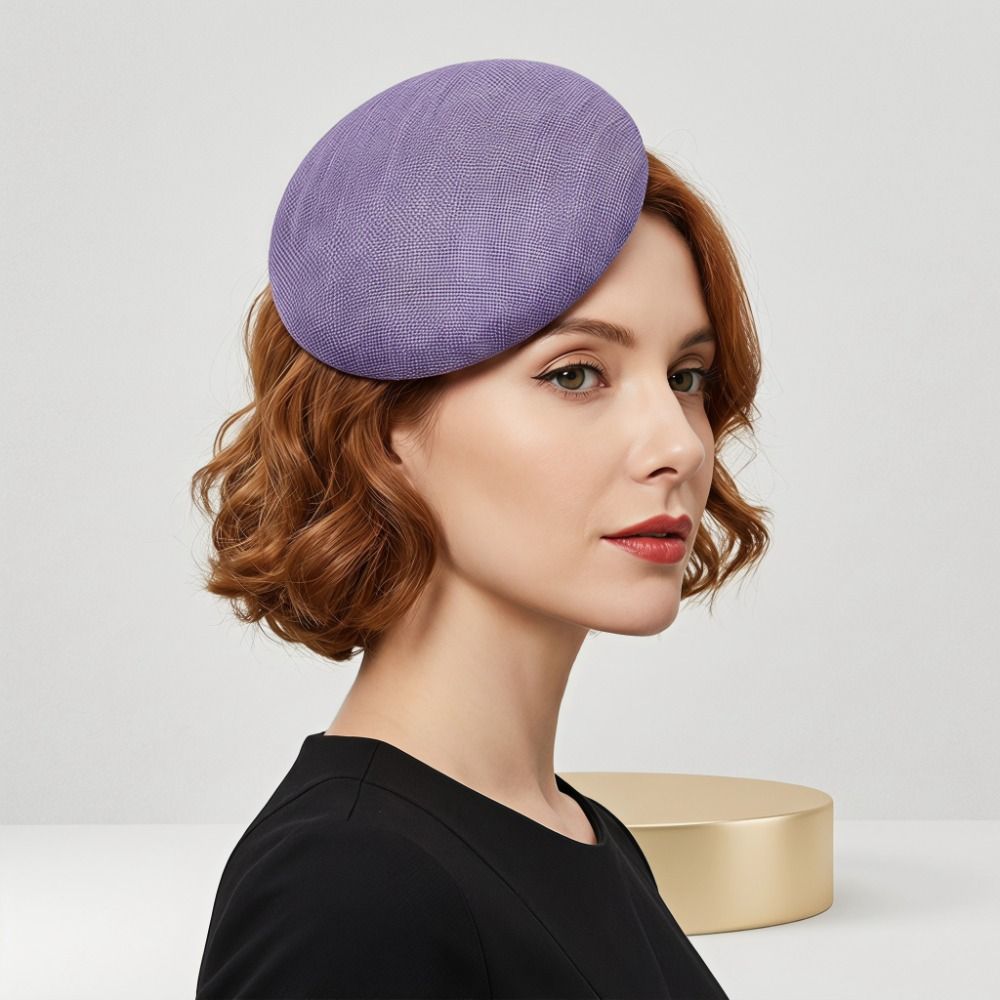 Women'S Accessories In The 1920S - 솔리드 컬러 파시네이터 베이스 와이드 브림