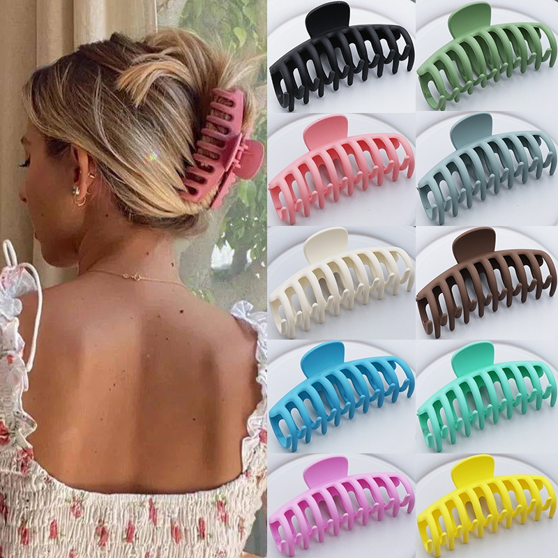 Women'S Korean Accessories - 2022 여성을위한 새로운 대형 머리 발톱