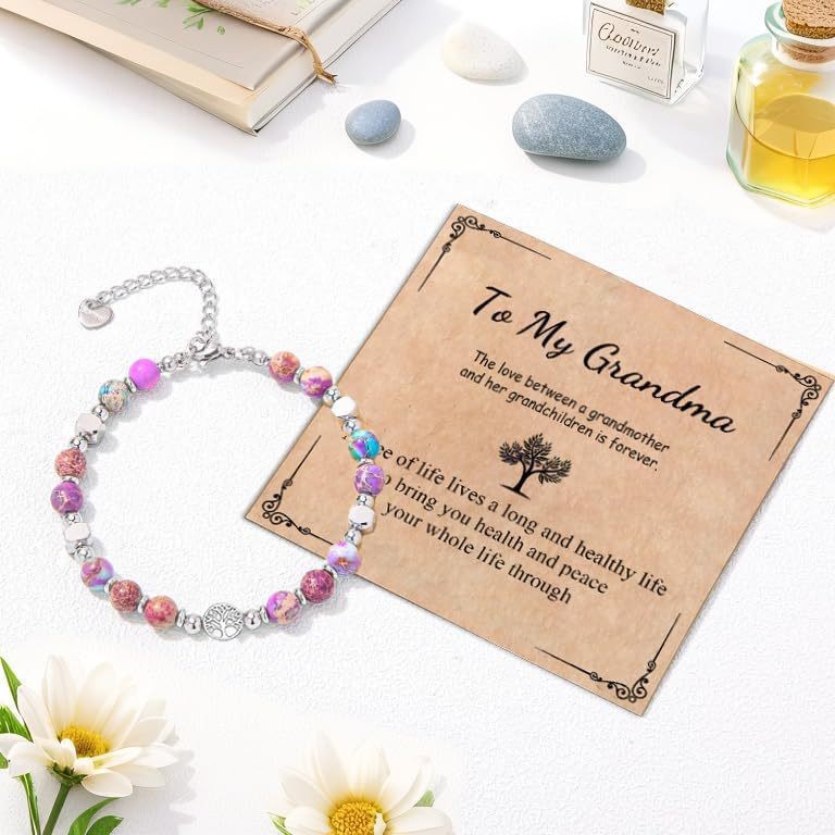 아마존 해외판 신제품 천연석 꽃 보라색 황제 소나무 비 - Women Accessories In Amazon 리뷰 및 가격