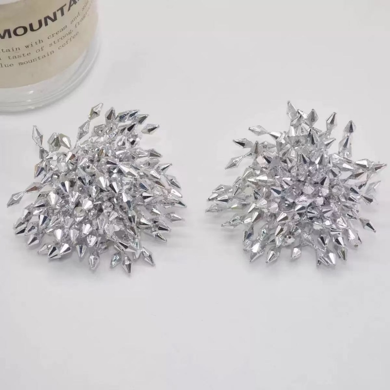 새로운 아마존 유럽 및 미국 메탈 불꽃놀이 귀걸이 여성 - Women Accessories In Amazon 리뷰 및 가격