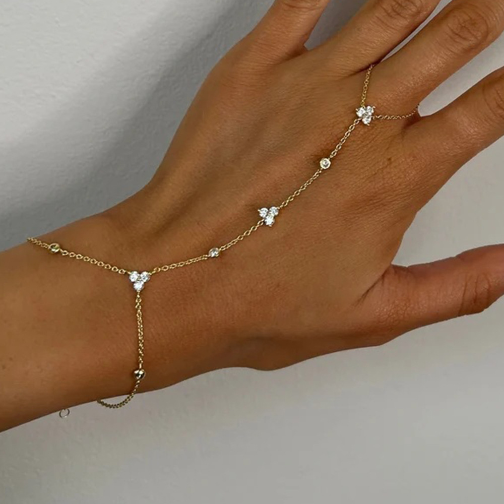 아마존용 크리스탈 핑거리스 핸드 체인 팔찌 – 미니멀리 - Women Accessories In Amazon 리뷰 및 가격