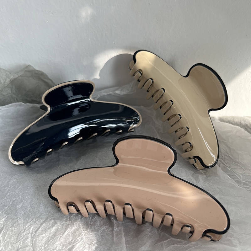 여성용 프랑스 우아한 대형 아세테이트 헤어 클로 클립, - Women Accessories Business 리뷰 및 가격