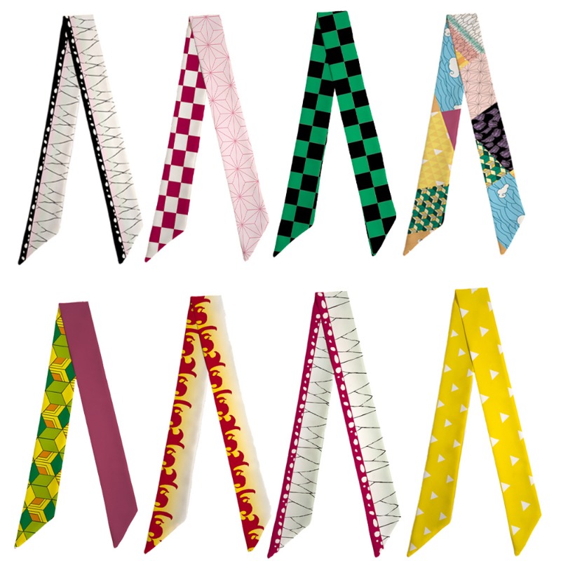 악마 슬레이어 네즈코 시노부 여성용 스카프 패션 헤어밴 - Women'S Accessories Flannels 리뷰 및 가격