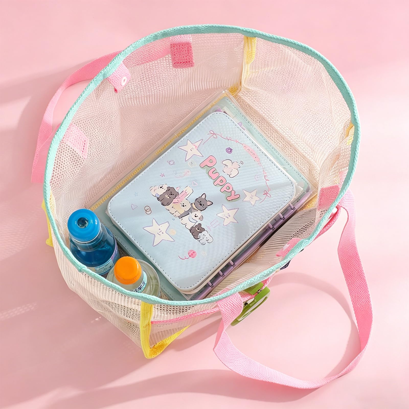 여성용 비치백, 화려한 접이식 그물망 모래 가방, 여행 - Women Accessories Shop 리뷰 및 가격