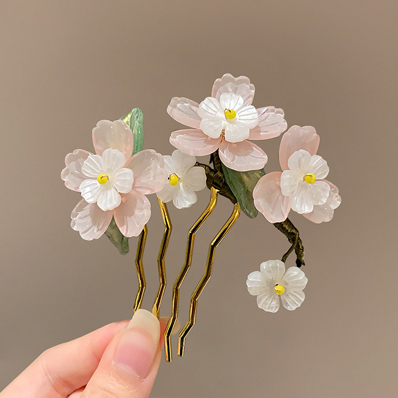 1Pc 클래식 헤어 빗 중국 스타일 헤어 스틱 U 모양 - Women Accessories Shop 리뷰 및 가격