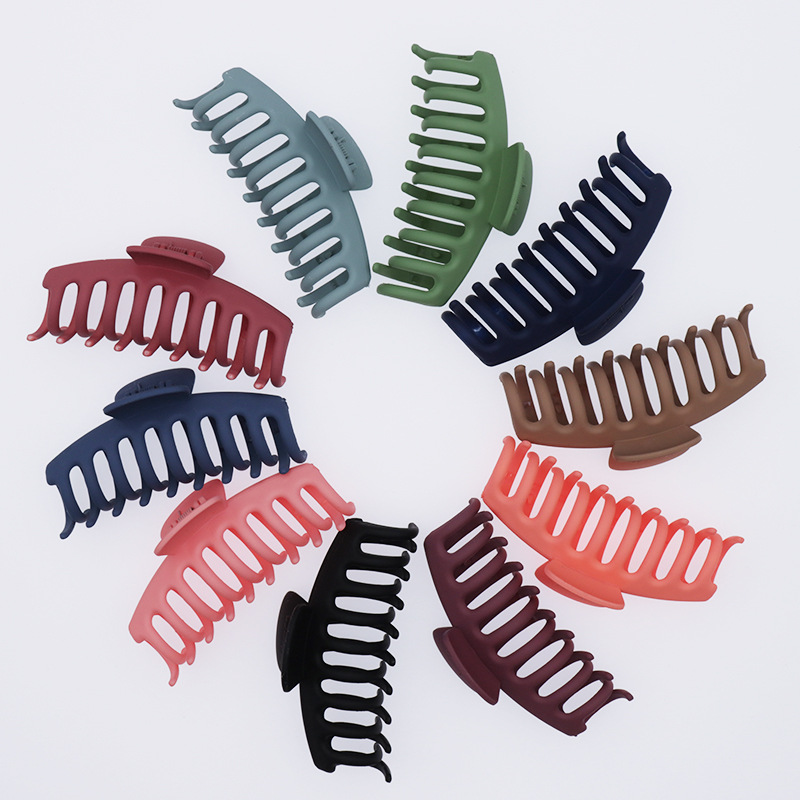 2022 여성을위한 새로운 대형 머리 발톱 클로 클립  - Women'S Korean Accessories 리뷰 및 가격