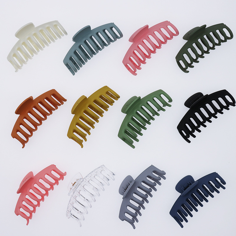2022 여성을위한 새로운 대형 머리 발톱 클로 클립  - Women'S Korean Accessories 리뷰 및 가격
