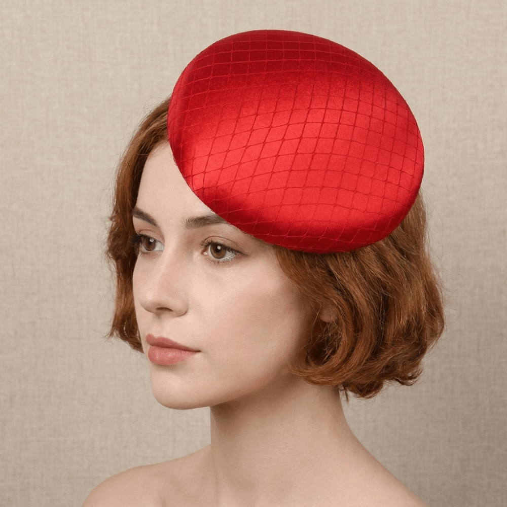 솔리드 컬러 파시네이터 베이스 와이드 브림 헤드피스 빈 - Women'S Accessories In The 1920S 리뷰 및 가격