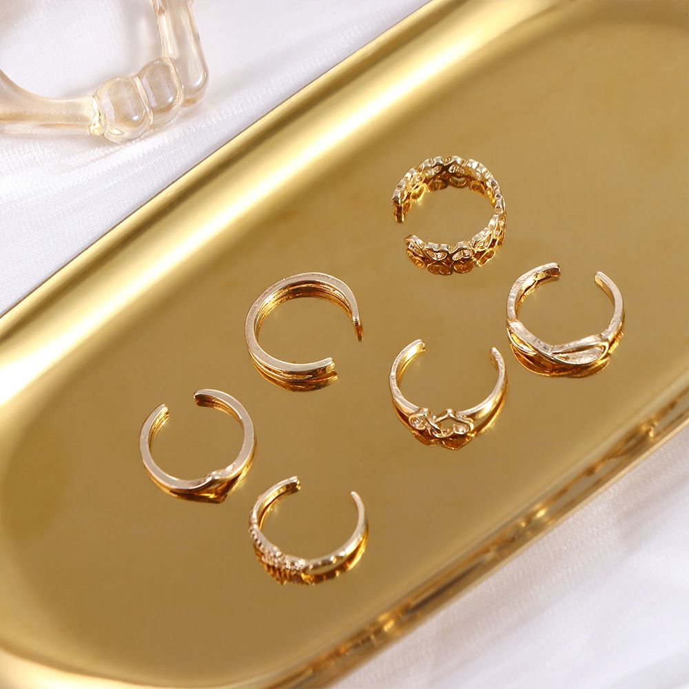 하트 모양 화이트 구리 오픈 심플 조절 가능한 발가락  - Women'S Korean Accessories 리뷰 및 가격