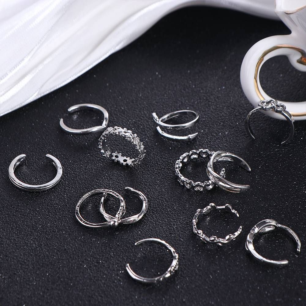 하트 모양 화이트 구리 오픈 심플 조절 가능한 발가락  - Women'S Korean Accessories 리뷰 및 가격